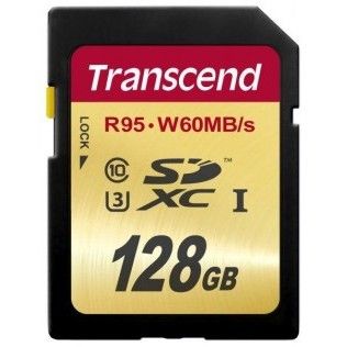 Transcend SDXC UHS-I 128Go Class 10 4K UltraHD