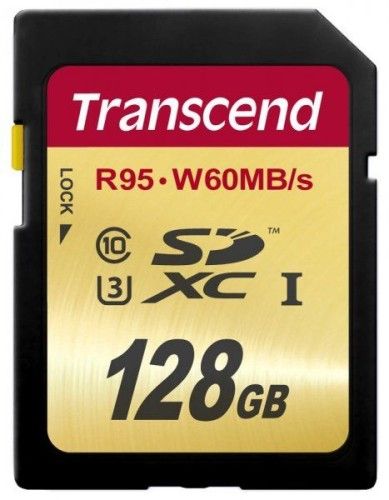 Transcend SDXC UHS-I 128Go Class 10 4K UltraHD