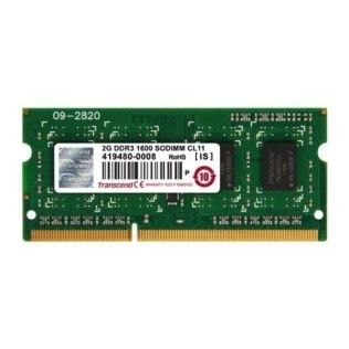 Transcend So-Dimm DDR3-1600 CL11 2Go - JM1600KSN-2G