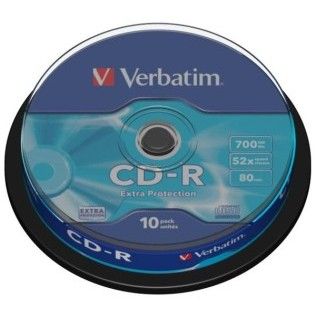 Verbatim CD-R 700Mo Extra Protection (Spindle x10)