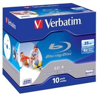 Verbatim 10 BD-R - 6x Imprimable - 25 Go