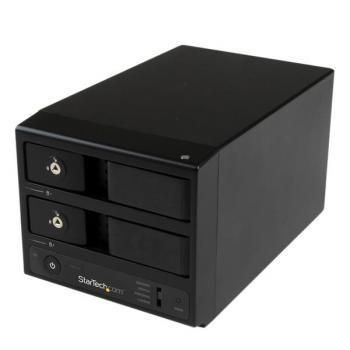 StarTech.com Boitier USB 3.0 / eSATA 2 HDD SATA 3,5 avec UASP