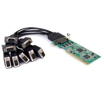 StarTech.com Carte PCI à Faible Encombrement avec 8 Ports