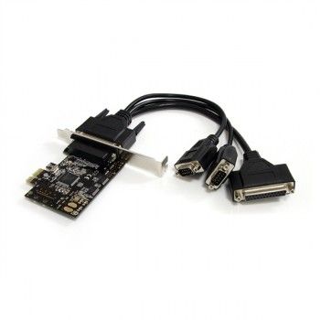 StarTech.com Carte combo série/parallèle PCI Express 2S1P