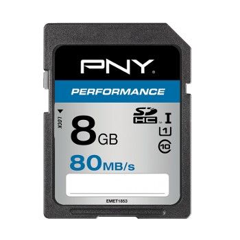 PNY Performance SDHC 8 Go (80Mo/s)