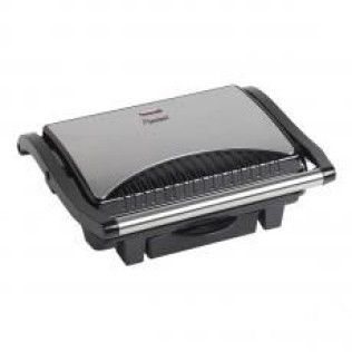 Bestron Grill Panini / Viande 1000 W Inox - ASW113S