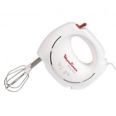 Moulinex Batteur Easy Max Compact 150 W Blanc/Rouge - ABM11A30