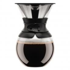 Bodum Pour Over - Cafetière à Filtre Permanent à Maille Fines, 1 L