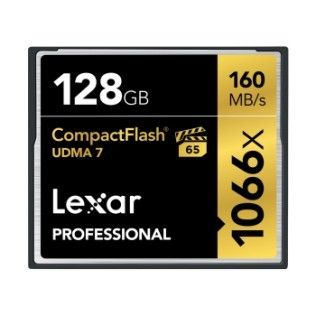 Lexar CompactFlash 128 Go Pro 1066x