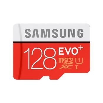 Samsung Evo Plus SDXC 128 Go (80Mo/s) + adaptateur SD