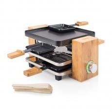 PRINCESS Raclette Pure 4 bambou - 700 W