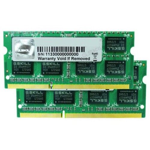 G.Skill So-Dimm SQ DDR3-1333 CL9 8Go (2x4Go)