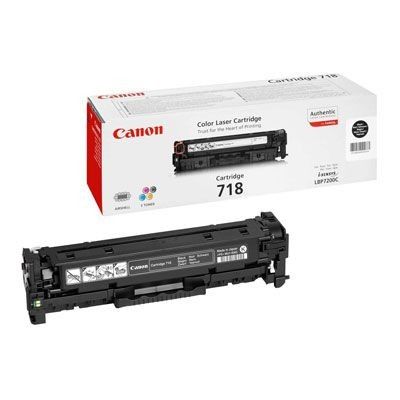 Canon 718 - Toner Noir