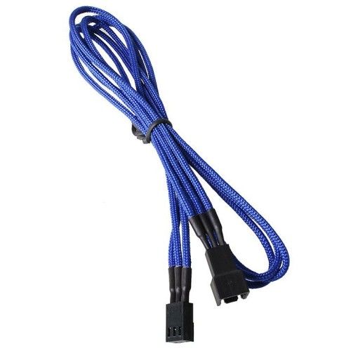 BitFenix Alchemy - Extension d'alimentation gainée pour ventilateur 3 pins - 60 cm (Bleu)