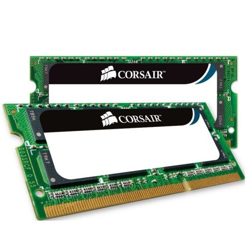 Corsair Value Select So-Dimm Memory PC3-10600 8Go (2x4Go) - CMSA8GX3M2A1333C9