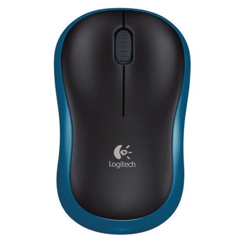 Logitech Wireless Mousse M185 (Bleu)