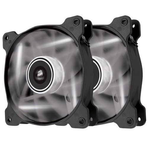 Corsair Air Series AF120 Quiet Edition High Airflow (Blanc) - Twin Pack