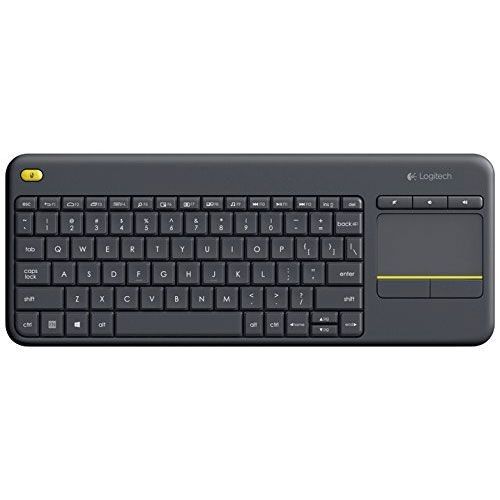 Logitech Wireless Touch Keyboard K400 Plus Noir