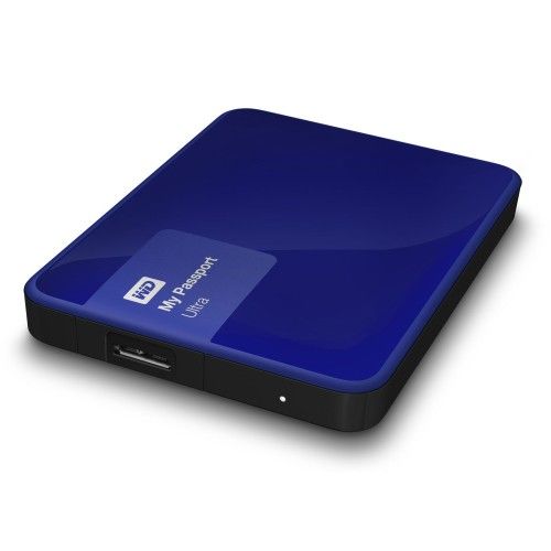 WD My Passport Ultra 500 Go Bleu (USB 3.0)