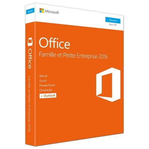 Microsoft Office Famille et Petite Entreprise 2016