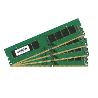 Crucial DDR4 32 Go (4x8Go) 2400 MHz CL17 SR X8