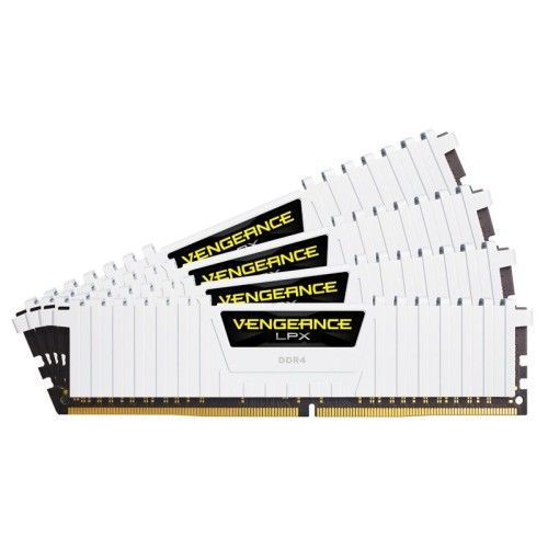 Corsair Vengeance LPX Series Low Profile 64 Go (4x16Go) DDR4 2666 MHz CL16 - CMK64GX4M4A2666C16W