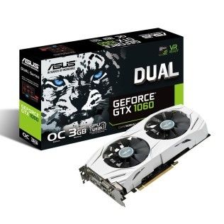 Asus DUAL-GTX1060-O3G - GeForce GTX 1060 OC Edition