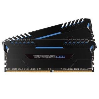 Corsair Vengeance LED Series 16 Go (2x8Go) DDR4 3000 MHz CL15 - Bleu