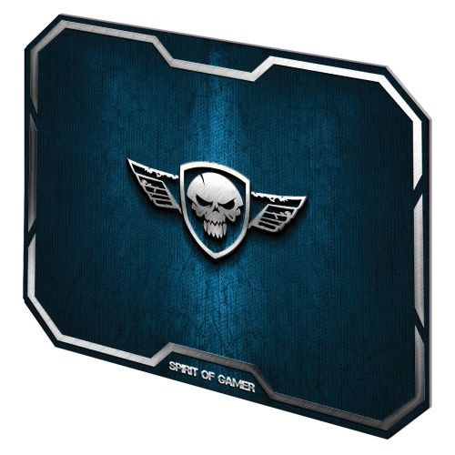 Spirit Of Gamer Winged Skull Bleu