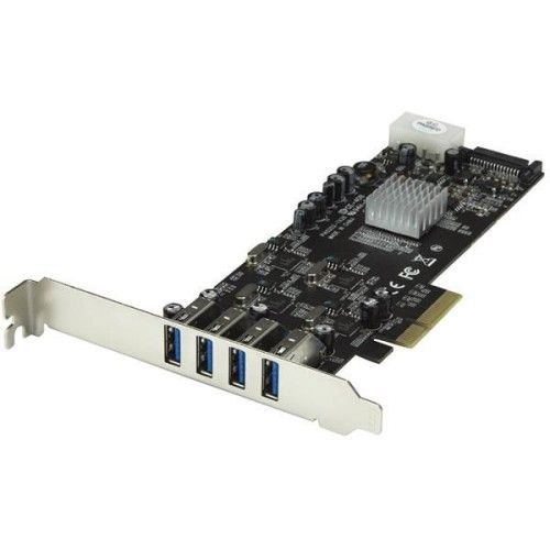 StarTech.com PCI-Express 4x vers 4 ports USB 3.0