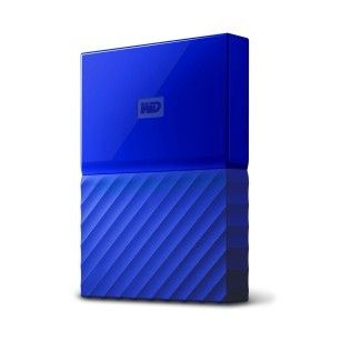 WD My Passport 4 To Bleu (USB 3.0) - WDBYFT0040BBL-WESN