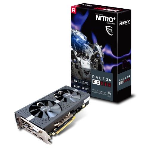 Sapphire Radeon RX 580 Nitro+ 4 Go