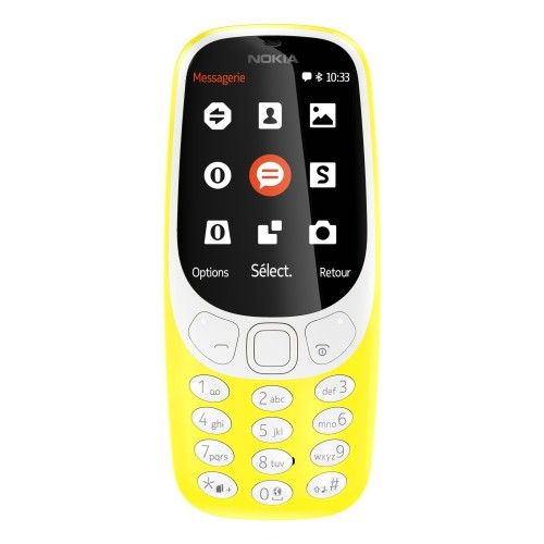 Nokia 3310 - Double SIM (jaune)