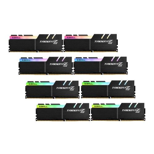 G.Skill Trident Z RGB 64 Go (8x8Go) DDR4 2400 MHz CL15 - F4-2400C15Q2-64GTZR