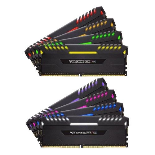 Corsair Vengeance RGB Series 128 Go (8x16Go) DDR4 3800 MHz CL19