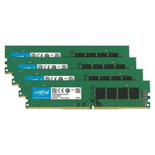 Crucial DDR4 32 Go (4x8Go) 2666 MHz CL19 SR X8