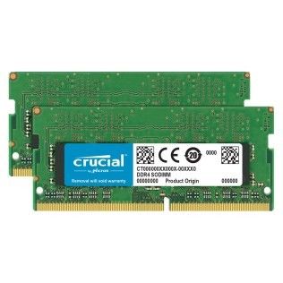 Crucial SO-DIMM DDR4 16 Go (2x8Go) 2666 MHz CL19 SR X8