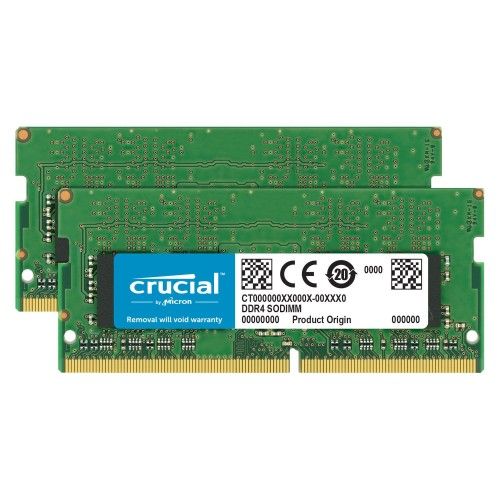 Crucial SO-DIMM DDR4 32 Go (2x16Go) 2666 MHz CL19 Dual Rank X8