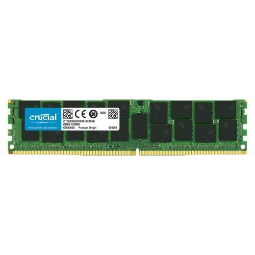 Crucial DDR4 ECC Registered 16 Go 2666 MHz CL19 Dual Rank X4