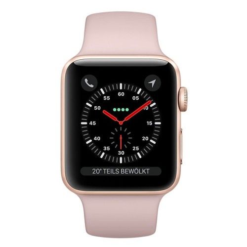 Apple Watch Series 3 GPS Aluminium Or Sport Rose 38 mm