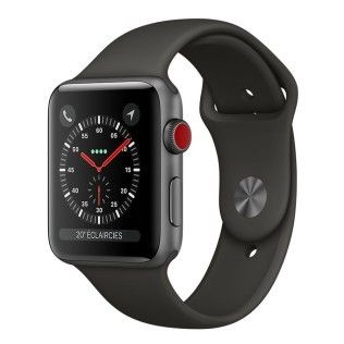 Apple Watch Series 3 GPS + Cellular Aluminium Gris Sport Gris 38 mm