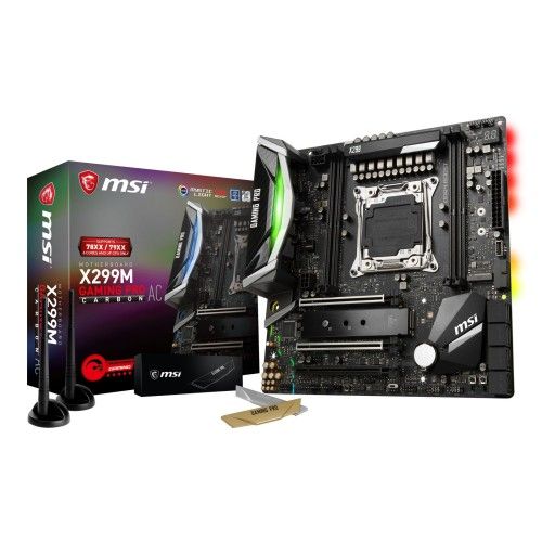 MSI X299M GAMING PRO CARBON AC