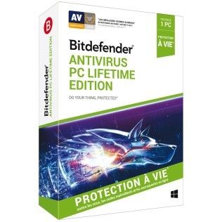 Bitdefender Antivirus PC Lifetime Edition - Licence à vie 1 poste