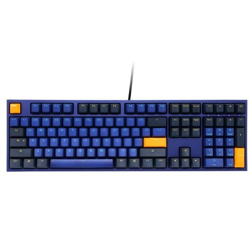 Ducky Channel One 2 Horizon (coloris bleu - MX Blue - touches PBT)