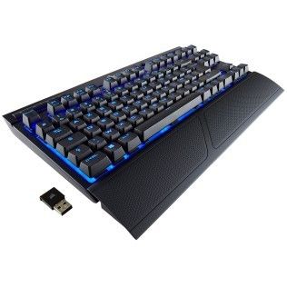 Corsair Gaming K63 Wireless LEDs AZERTY Noir - Switches Cherry MX Red