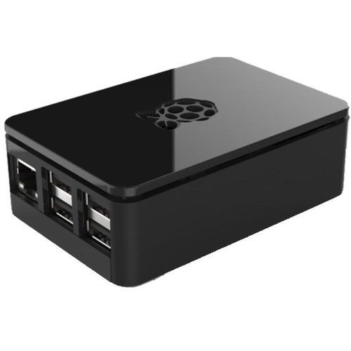 Boitier pour Raspberry Pi 3 B+ (Noir)