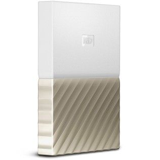 WD My Passport Ultra 3 To Blanc-Doré (USB 3.0)