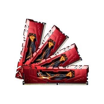 G.Skill Ripjaws 4 Rouge DDR4-2400 CL15 32Go (4x4Go) - F4-2400C15Q-32GRR