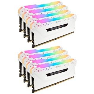 Corsair Vengeance RGB PRO Series 64 Go (8x8Go) DDR4 3200 MHz CL16 - CMW64GX4M8C3200C16W