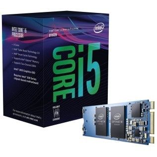 Intel Core i5-8500 (3.0 GHz) + Intel Optane 16 Go M.2 NVMe